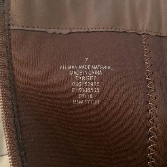 Brown boots with back lace up - Picture 6 of 6